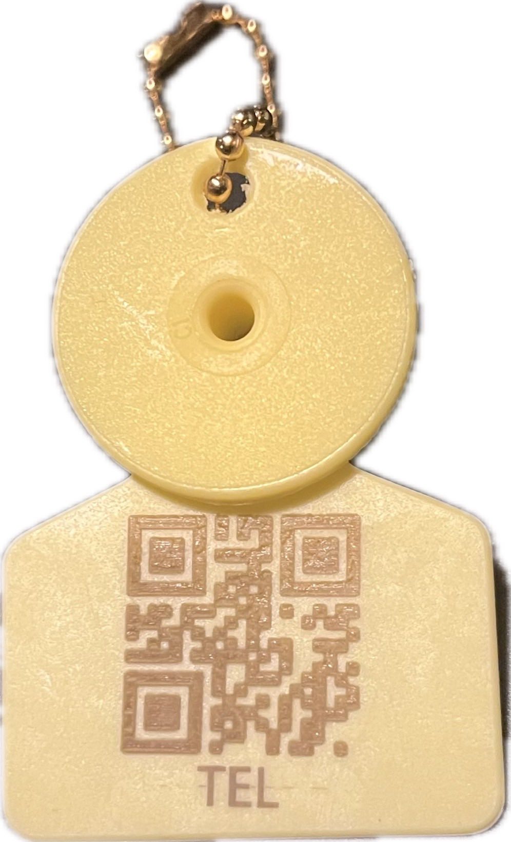 牛さんが耳につけてるやつ “耳標”チャーム