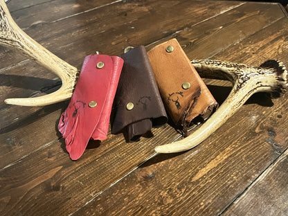 エゾ鹿革キーケース