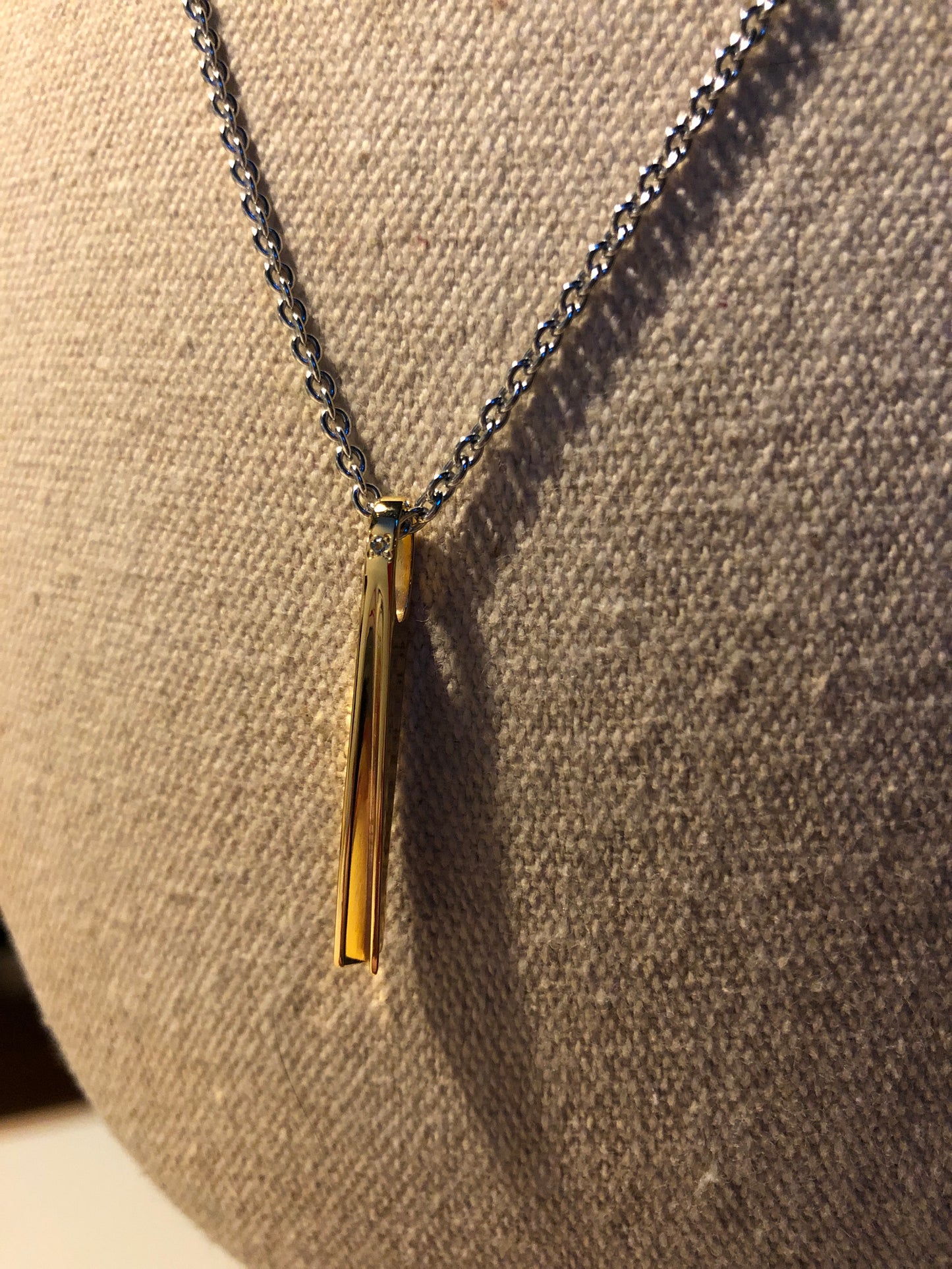 イニシャルネックレス トップ