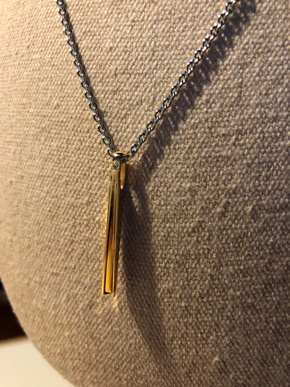 イニシャルネックレス トップ