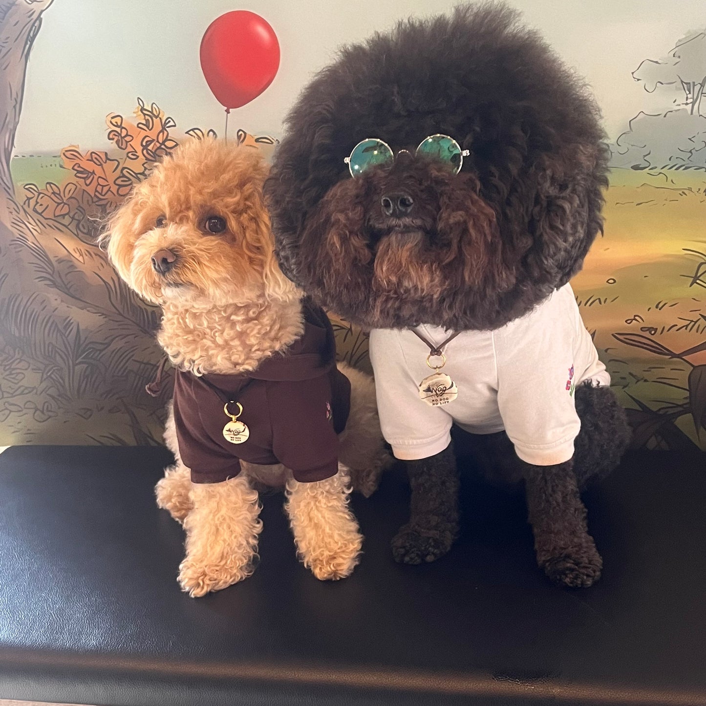 エゾ鹿角のペットタグ