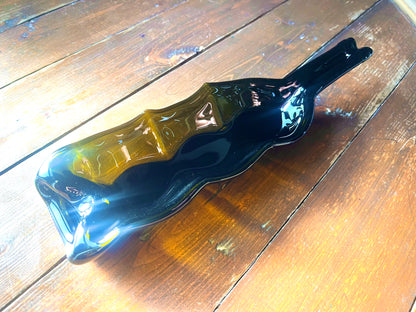 ワインボトル up cycling プレート