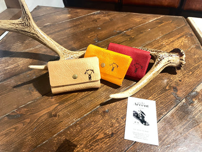 エゾ鹿革カードケース