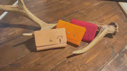 エゾ鹿革カードケース